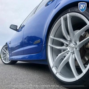 20 Inch INOVIT Vector Wheels Silver Staggered 20x8.5 20x10 FORD Falcon Mustang - Picture 1 of 12
