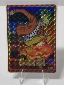 One Piece Holographic Trading Sticker Sanji Zou - Picture 1 of 1