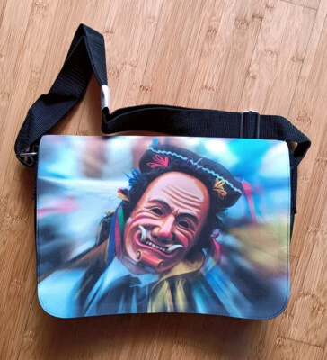 Schultertasche Rottweiler Fasnet - Federahannes - Bild 1 von 2