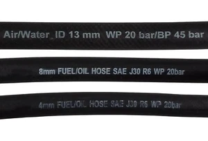 Manguera/tubería de combustible reforzada con goma para motores, petróleo, gas, inyección de combustible sin plomo - Imagen 1 de 6
