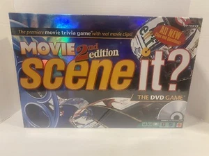 NEW Movie Scene It 2nd Edition The DVD Movie Trivia Board Game FACTORY SEALED - Picture 1 of 3