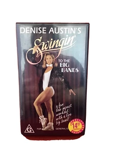 Denise Austin “Swingin’To The Big Bands” VHS Retro Vintage Video Cassette - Picture 1 of 5