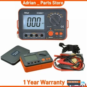 Milli-Ohm Meter VC480C LCD Backlit 4 Wire Test Low Resistance Multimeter 6 Range - Picture 1 of 6