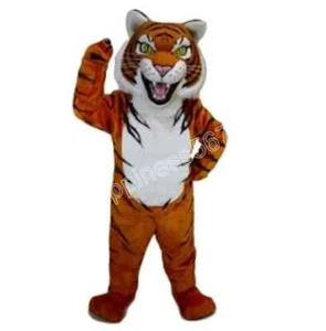 Tigre mascota disfraz adulto, nuevo, lindo, calidad alta para Carnaval Halloween - Imagen 1 de 4