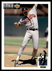 1994 Collector's Choice Greg Maddux Atlanta Braves #183