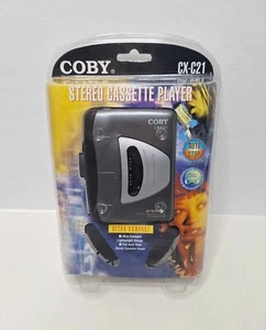 Coby Stereo Cassette Player CX-C21 Ultra Compact With Headphones Auto Stop - Picture 1 of 3
