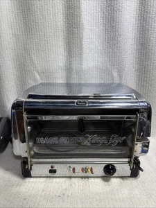 Parrilla para asar asador cromada negra Angus King vintage completa y funcionando MCM - Imagen 1 de 11