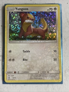 Yungoos - 12/12 - Holo - McDonalds Promo Pokemon McDonalds Pr - Bild 1 von 2