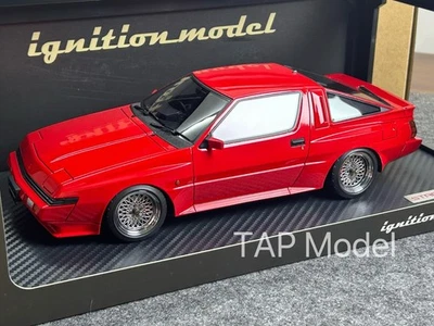 encendido modelo 1/18 Mitsubishi Starion 2600 GSR-VR E-A187A rojo con caja IG3710 Foto 1 de 4