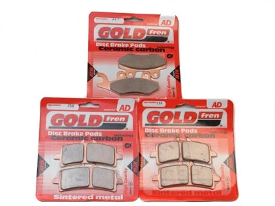 Pastillas de freno delanteras y traseras para Triumph Thruxton R 1200 LC 2016-2022 Foto 1 de 3