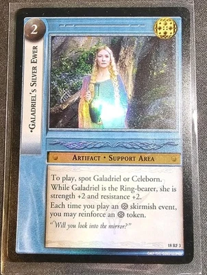 Galadriel's Silver Ewer - 18RF3 MP - LotR TCG CCG - Image 1 of 4