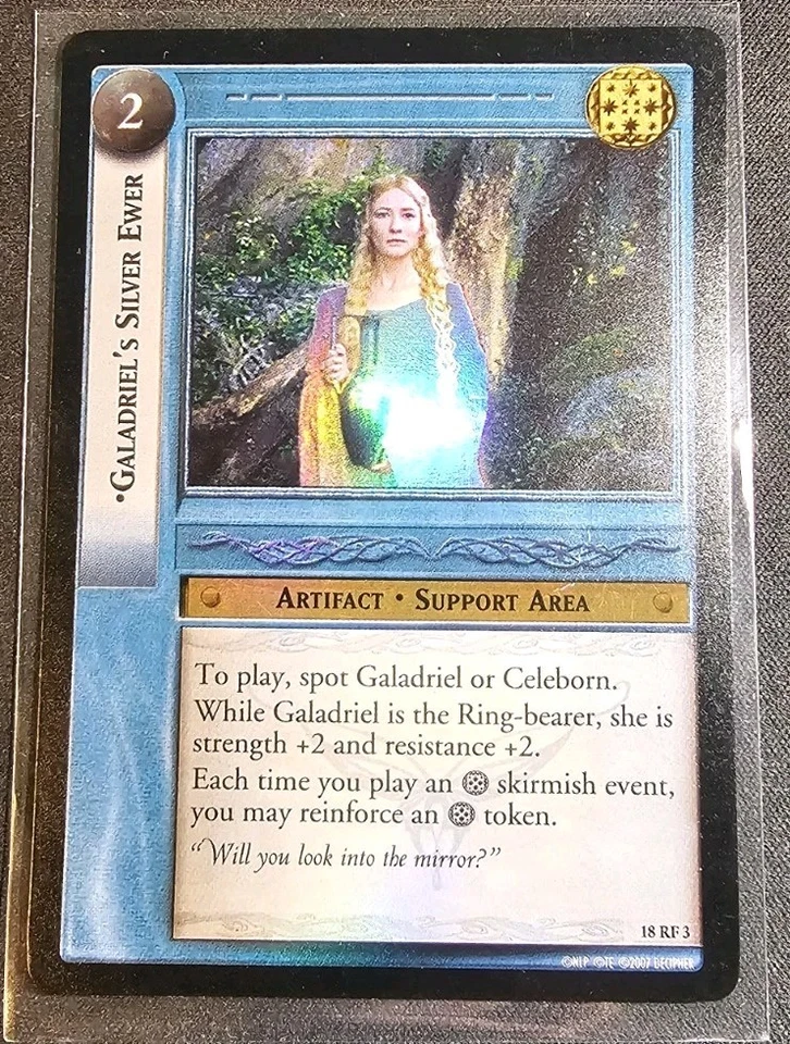Galadriel's Silver Ewer - 18RF3 MP - LotR TCG CCG - Image 1 of 4