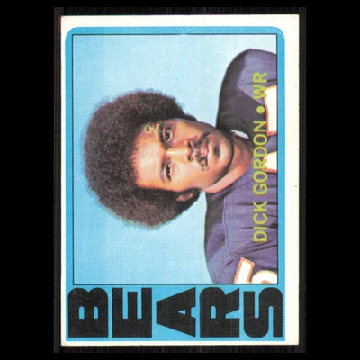 Dick Gordon #223 1972 Topps Chicago Bears Football Card NFL EX - Image 1 of 3