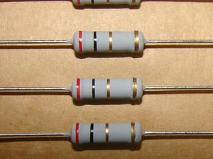 Resistenze di potenza in ossido di metallo 12 pezzi 2 ohm 2W. - Foto 1 di 1