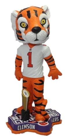 The Tiger Clemson Tigers 2016 Football National Champions Bobblehead NCAA Cover