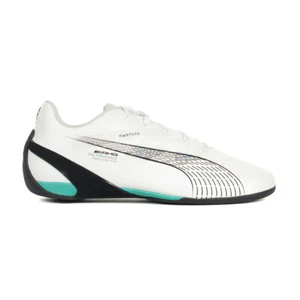 PUMA Men's Mercedes AMG Petronas Carbon Cat White/Green/Black Motorsport Snea... - Picture 1 of 4