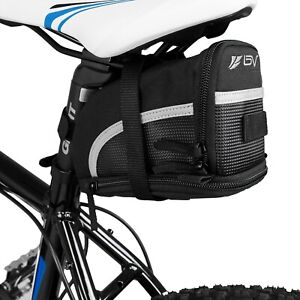 BV Bike Saddle Bag Under Seat Water-Resistant Expandable Road Mountain Bike Bags