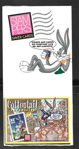 UNITED STATES COTTONTAIL CHRONICLE BUGS BUNNY STAMPERS SAVER CARDS STAMP - Bild 1 von 2