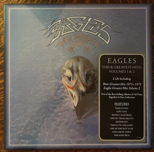 SEALED~2-12" LP~ EAGLES~ 2017~ GREATEST HITS VOLUMES 1 & 2 - Picture 1 of 8
