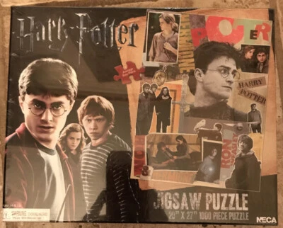Rompecabezas de 1000 piezas Neca Harry Potter álbum de recortes Hermoine Ron Weasley nuevo Foto 1 de 2