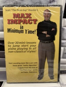 Scott "The Piano Guy" Houston's Max Impact in Minimum Time! (DVD, 2010) New - Picture 1 of 2