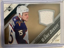 Dany Heatley 2005-06 Ud Game Jersey Card
