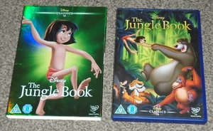 THE JUNGLE BOOK : DISNEY CLASSICS No 19 EDITION DVD + SLIP CASE (FREE UK P&P) - Picture 1 of 4