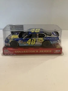 RACING CHAMPIONS 1/24 2003 JIMMIE JOHNSON #48 LOWES DIECAST SpongeBob, Autograph - Picture 1 of 6