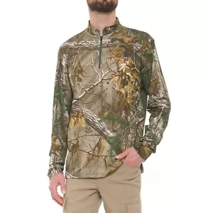 NOMAD 1/4 Cremallera - L/S Base Transpirable Capa Camuflaje Camisa - Elige Talla - Imagen 1 de 1
