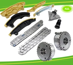Timing Chain Kit with 2 VVT Gears for Jaguar XE XF E-Face 2.0 AJ200P AJ20P4 - Picture 1 of 6