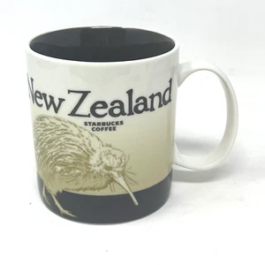 Starbucks Coffee Mug New Zealand Kiwi Bird Global Icon Series Brown 16 oz 2013 - Picture 1 of 17