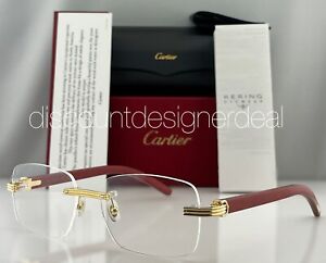 Remo sexual código Morse Las mejores ofertas en Cartier oro Marcos de Anteojos | eBay