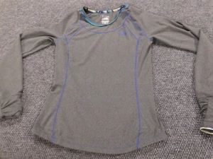 The North Face Womens Shirt Small Gray stretch active long sleeve - Picture 1 of 12