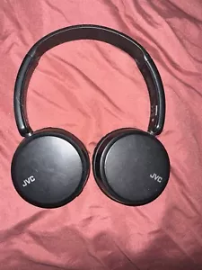 JVC HA-S35BT Wireless Bluetooth On-Ear Deep Bass Headphones - Black - Picture 1 of 2