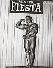 1950S Bruce Bellas Bodybuilder Male Semi Nude Muscle Flex Photo Engraving 12X16