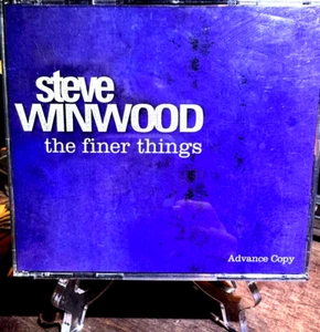 CD:STEVE WINWOOD ~The Finer Things Box Set /Promo Advance 4 CD - Picture 1 of 6