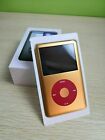 New Apple Ipod Classic 7Th Generation Gold And Red 512Gb Mp3   With New Box