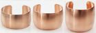 Pure Raw COPPER CUFF Bracelet Blanks Domed or Concave 1" 1.5" 2" Wide ~ Health