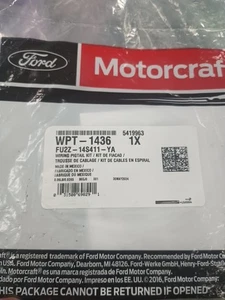 NEW MOTORCRAFT WIRING PIG TAIL KIT OEM WPT-1436 / FU2Z-14S411-YA - Foto 1 di 1