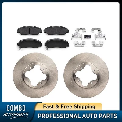 Rotores de freno delanteros pastillas de freno de cerámica para Acura TL 2,5 L 1995 1996 1997 1998 Foto 1 de 4