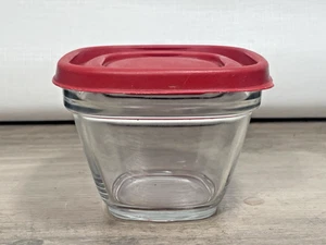 Contenedor de almacenamiento de alimentos de vidrio Rubbermaid 1,5 tazas 7N61 EE. UU. - Imagen 1 de 18
