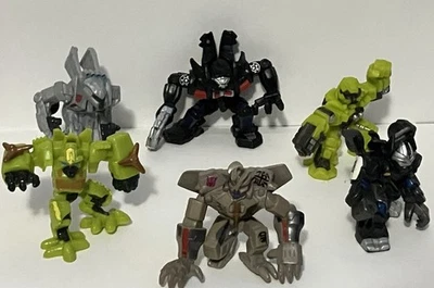 2008 Transformers Robot Heroes Mini Action Figures- Lot of 6 Various Characters - Image 1 of 4