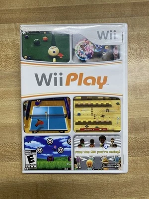 Nintendo Wii Play 2007 Complete Edition with Manual, CIB, ML374/ML375 - Image 1 of 4