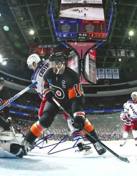 Foto autografiada firmada de 8x10 de SEAN COUTURIER Philadelphia Flyers - certificado de autenticidad Foto 1 de 1