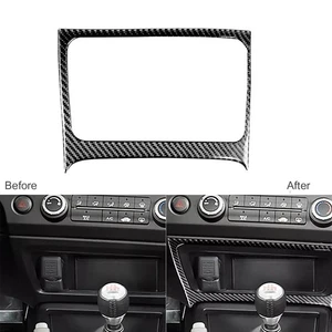 For Honda Civic 8th Gen 2006-2011 Carbon Fiber Interior Console Storage Box Trim - Bild 1 von 9