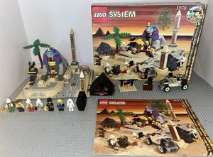 Lego 5978 Adventurers Desert Sphinx Secret Surprise Complete Set Box Manual - Picture 1 of 5