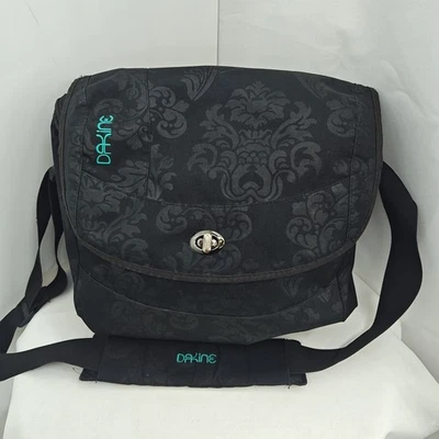 Bolsa tiracolo Dakine Brooke Messenger para laptop preta design de dois tons - Imagem 1 de 4