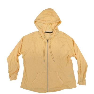 Sudadera con Capucha Calvin Klein Performance Mujer Talla Grande Cremallera Completa Fitness Nueva Foto 1 de 2