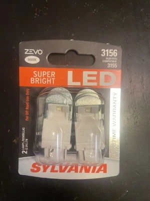 Светодиодная белая лампа SYLVANIA - 3156 ZEVO - яркая светодиодная лампа (содержит 2 лампы) - Изображение 1 из 2