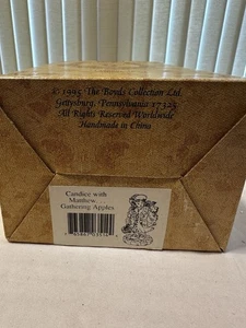 Boyds Bear Yesterdays Child CANDICE with MATTHEW GATHERING APPLES - Picture 1 of 8